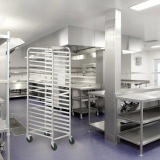 Estante para Pan, Estantes de Panadería Comerciales de 20 Niveles con Ruedas de Freno, Carro de Almacenamiento de Aluminio para Bandejas de Media y Tamaño Completo, Estante de Velocidad para Cocin...