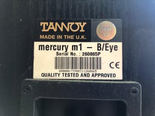 4 Altavoces Tannoy mercury m1 b/EYE