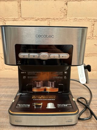 Cafetera Cecotec Power Espresso 20 Matic 850W