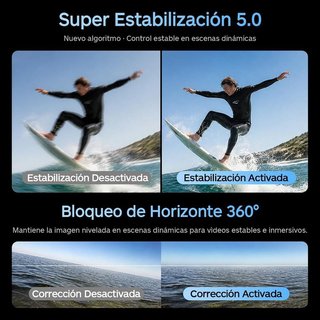 Cámara deportiva XTU S7 Pro 4K 50FPS NUEVO