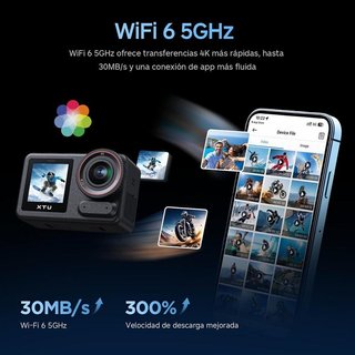 Cámara deportiva XTU S7 Pro 4K 50FPS NUEVO