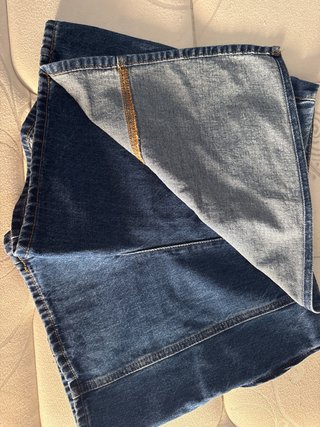 Falda pantalón vaquera azul