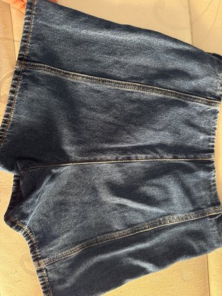 Falda pantalón vaquera azul