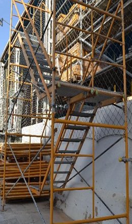 Andamio G150 Escalera