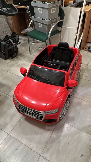 Coche electrico niños rojo con musica