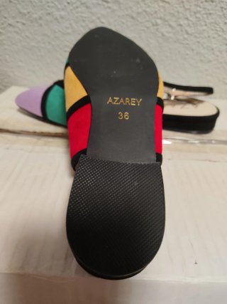 Sandalias Slingback Multicolor