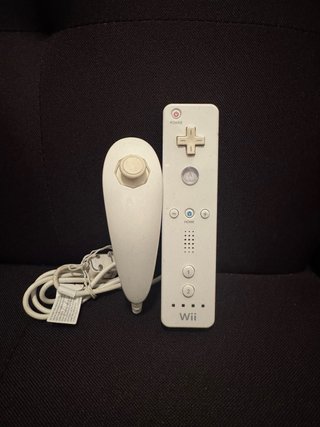 Mando Wii + Nunchuk Nintendo Blanco