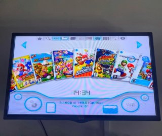 Nintendo Wii White Edition + HDD e Giochi