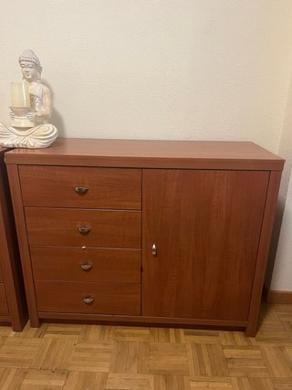 2 Muebles Cajoneras Madera