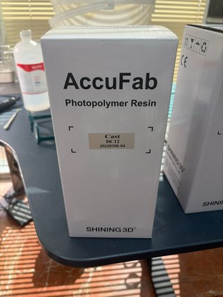Resina Shining 3D AccuFab Cast DC12