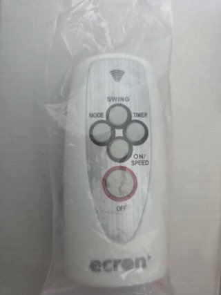 Mando a distancia para ventilador Ecron