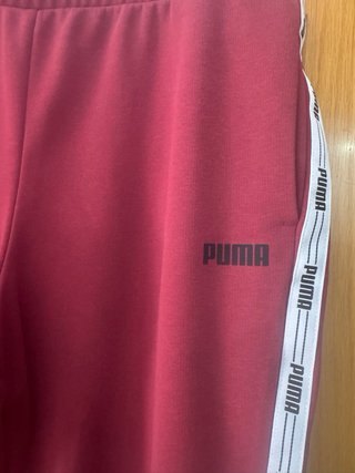 Pantalón de chándal Puma rojo