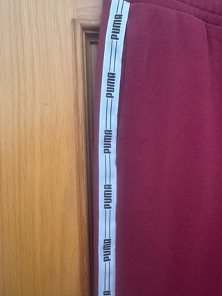 Pantalón de chándal Puma rojo
