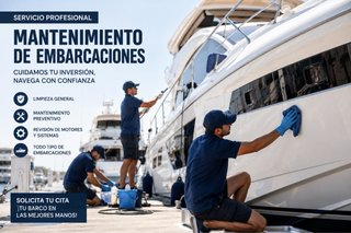 Mantenimiento de embarcaciones de todo tipo