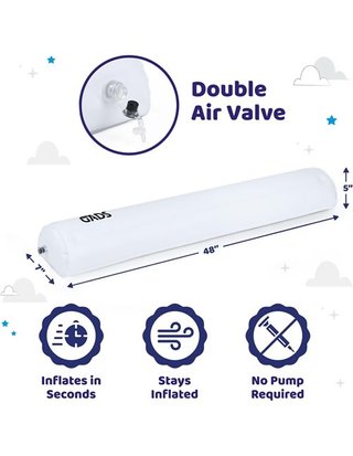 Pack 2 Barreras de Cama Inflables para Niños Pequeños - Barreras de Viaje Seguras - Protector de Cama para Niños - Barreras I