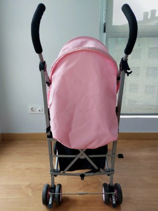 Silla de paseo rosa Asalvo