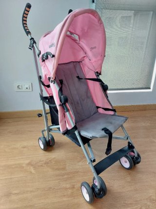 Silla de paseo rosa Asalvo