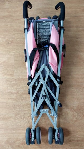 Silla de paseo rosa Asalvo