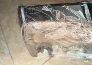 Asidero para moto negro