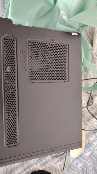 Monitor HP Plata y Negro