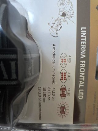 Linterna Frontal LED