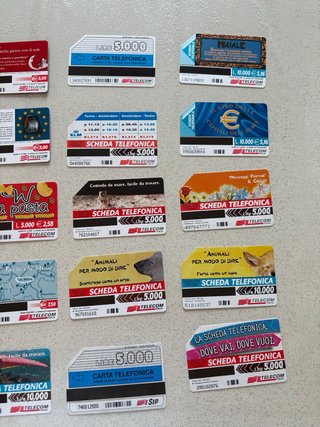 Lotto Schede Telefoniche Anni 90