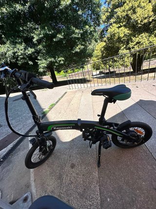 Bicicleta Eléctrica Plegable Kawasaki