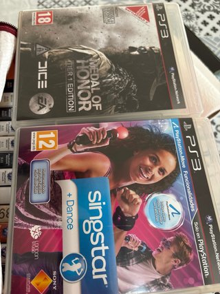 Lote 11 Juegos PS3: Acción, Carreras, Música