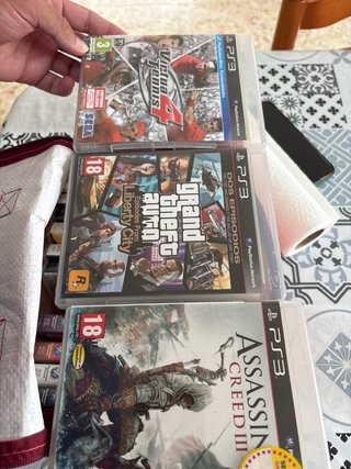 Lote 11 Juegos PS3: Acción, Carreras, Música