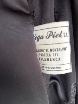 Abrigo vintage piel cordero ovino Astra