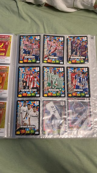 Lote 7 cromos Super Adrenalyn XL 2018-19