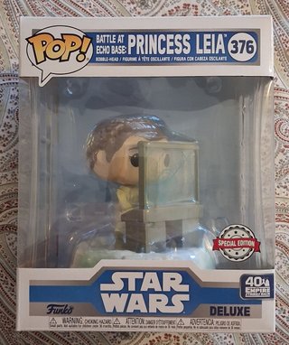 Funko Pop! Princess Leia 376 Deluxe Star Wars