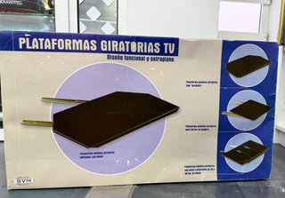 Mesa soporte TV (Sin Uso) Giratoria