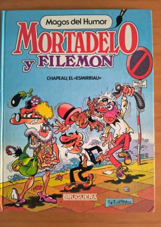 Chapeau el "esmirriau" Mortadelo y Filemon
