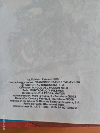 Chapeau el "esmirriau" Mortadelo y Filemon