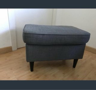 Reposapiés Ikea Stradmon Gris