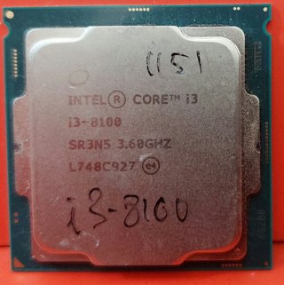 Procesador Intel Core i3-8100 Socket 1151
