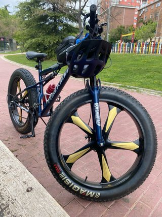 Bicicleta Fatbike Azul