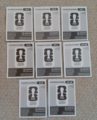 Escudo Cromo SCO 1 Mundial 2026 Panini + 7 cromos