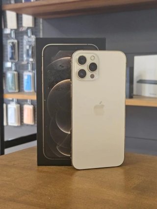 IPHONE 12 PRO MAX 128GB ORO BATE 100% sin Face ID