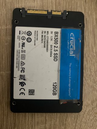 Disco SSD Crucial BX500 120GB SATA