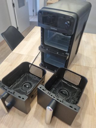 Cecotec Freidora Doble Bandeja