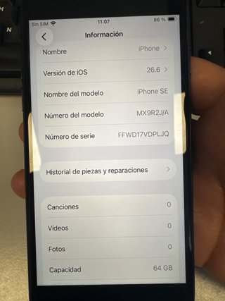 iPhone SE (2020) Nero