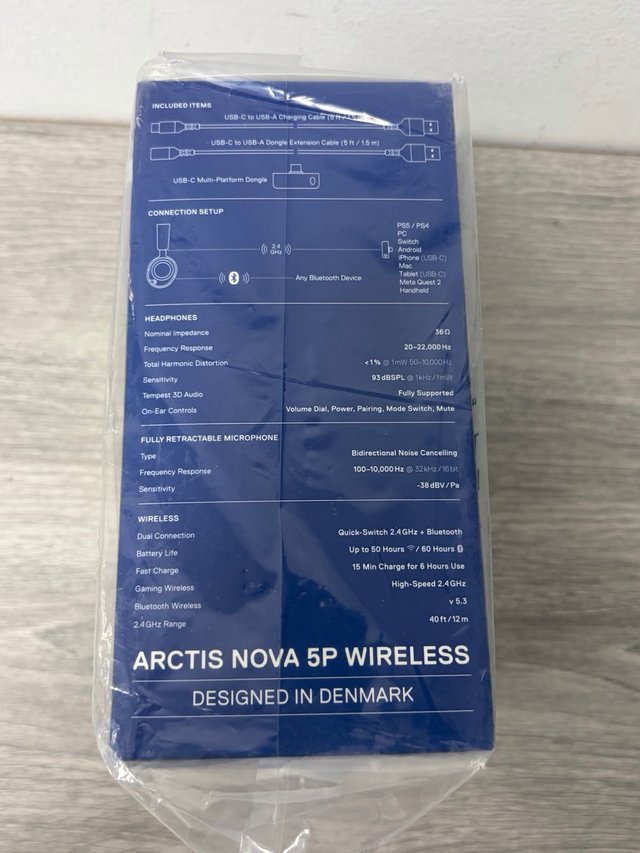 SteelSeries Arctis Nova 5P Wireless Auriculares