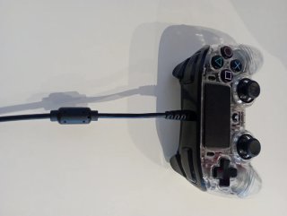 Mando PS4 Transparente (Sony)