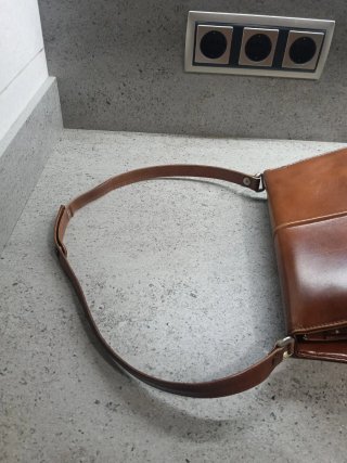 Bolso de piel para señora Vintage