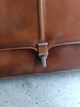 Bolso de piel para señora Vintage