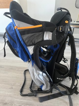Mochila Portabebés Senderismo Azul