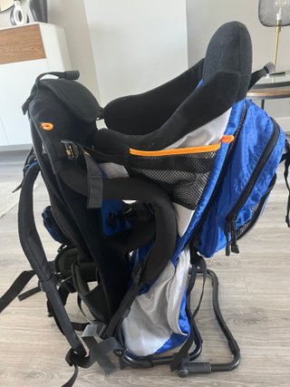 Mochila Portabebés Senderismo Azul