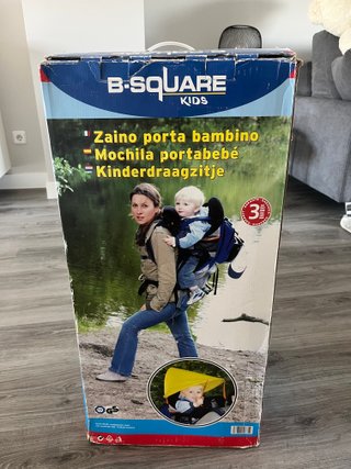 Mochila Portabebés Senderismo Azul